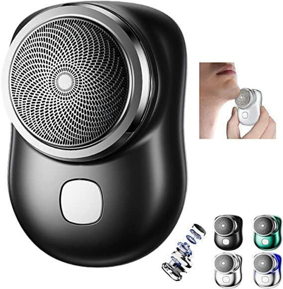 Mini Electric Shaver Portable, Shaver Men, Shaving Machine for Men, Pocket Beard Trimmer