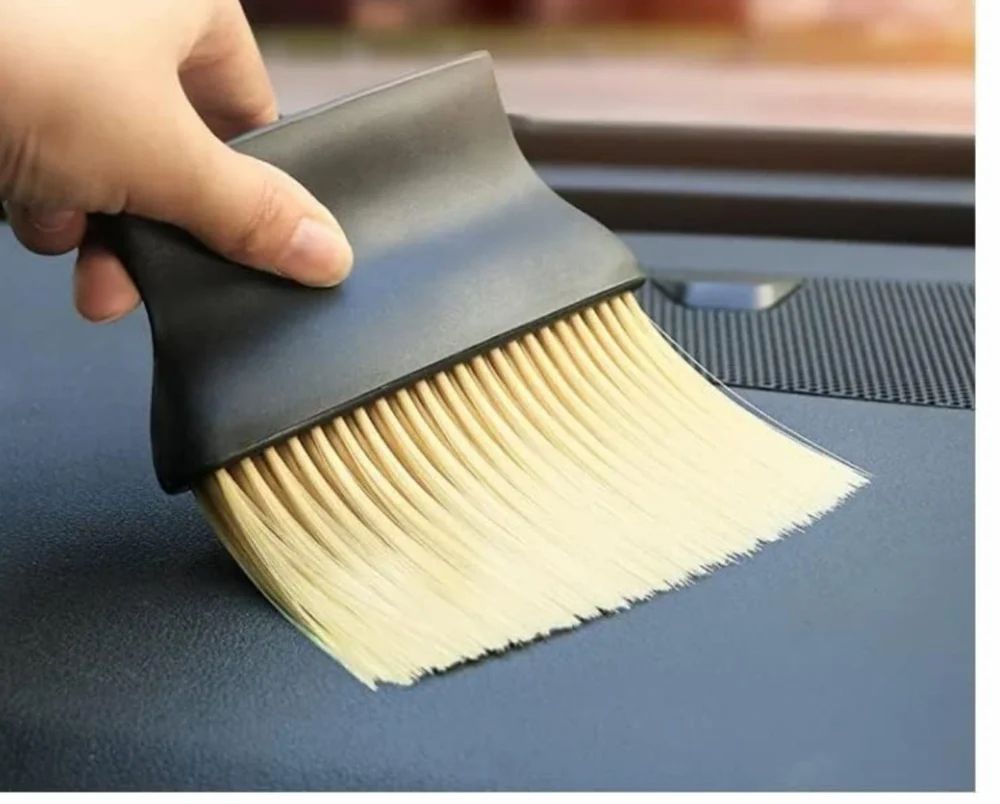 Car Interior AC Vents Cleaning Brush Soft Duster Interior, Material Grade: Semi Plastic